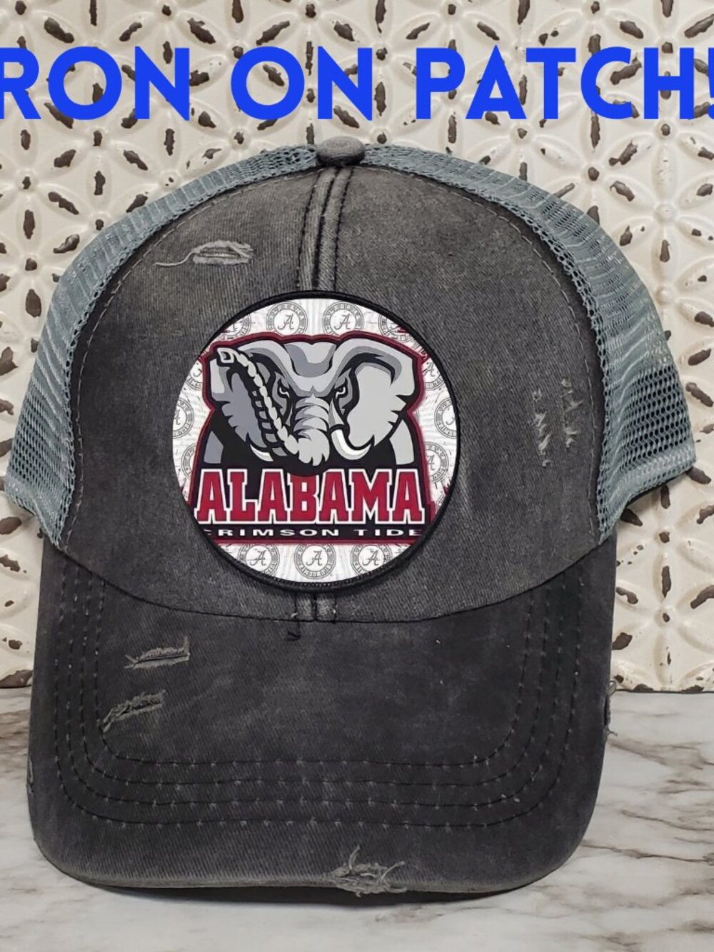 Alabama Iron on Patch